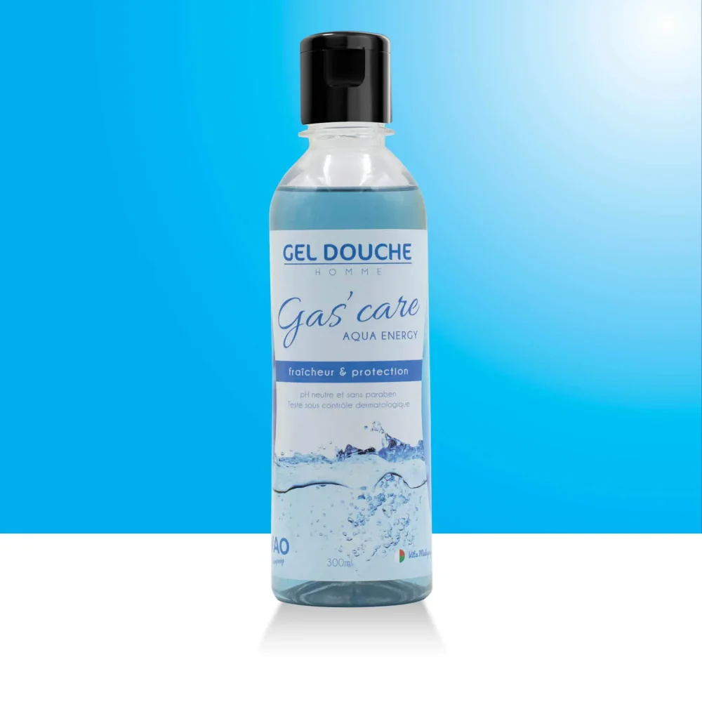 GEL DOUCHE AQUA ENERGY GAS'CARE