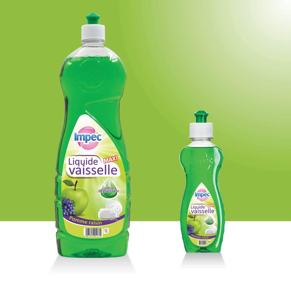 LIQUIDE VAISSELLE IMPEC POMME RAISIN