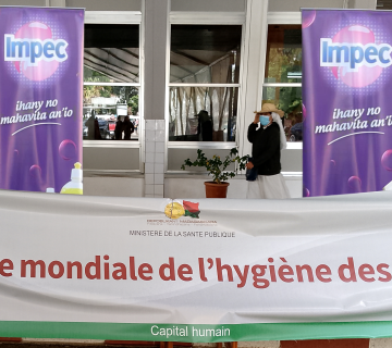 Journée mondiale de l'hygiène des mains en milieu hospitalier.