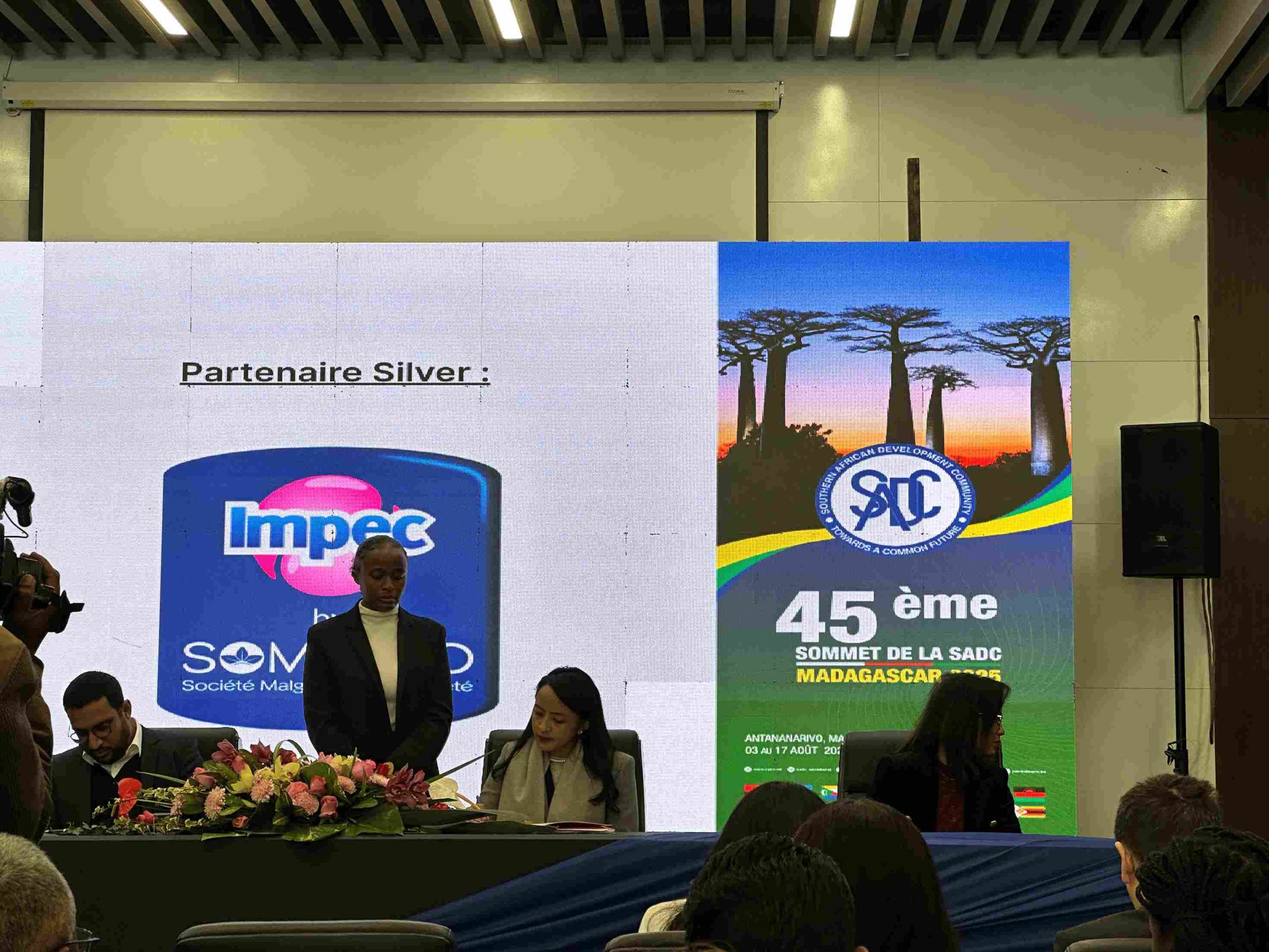 IMPEC a été choisie comme fournisseur officiel de produits d’hygiène lors du 45e sommet de la SADC.